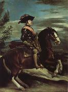 VELAZQUEZ, Diego Rodriguez de Silva y Horseman picture Philipps IV oil painting picture wholesale